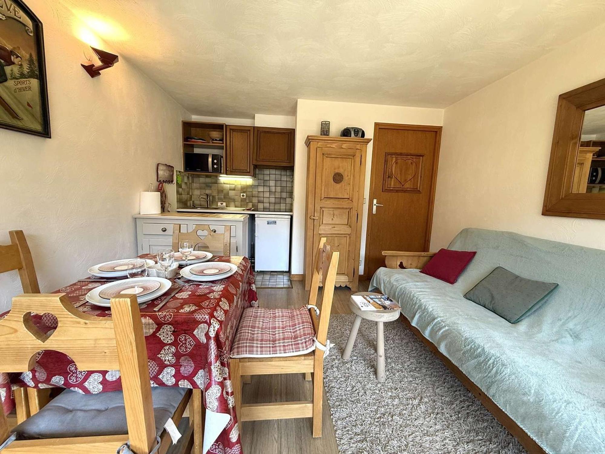 Studio Cabine A Praz-Sur-Arly - 4 Pers, Parking, Proche Centre Et Pistes - Fr-1-603-32 Zewnętrze zdjęcie